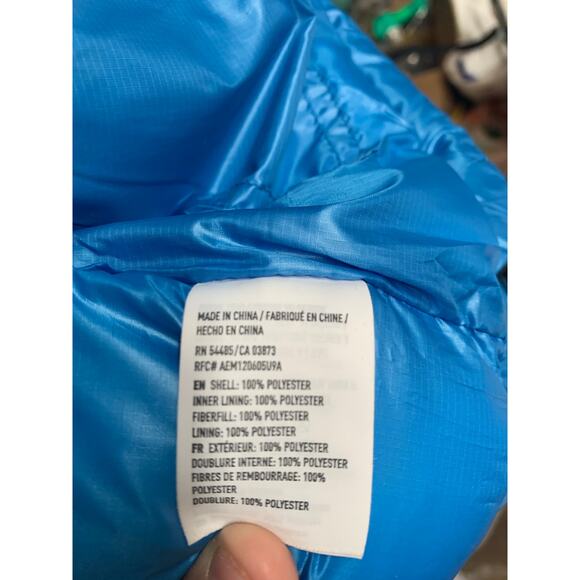 American Eagle Outfitters Men’s Orange Puffer Vest Size XL–Lightweight Outerwear - Picture 4 of 5